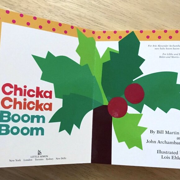 Chicka Chicka Boom Boom A Classic Board Book - Picture 2 of 5